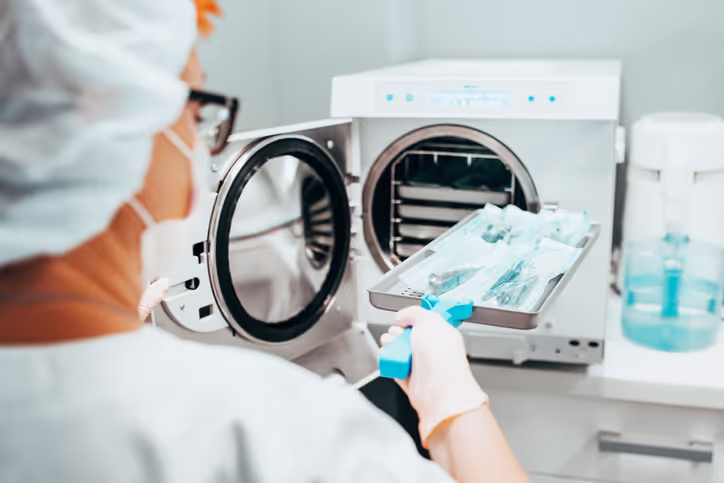 Autoclave sterilization